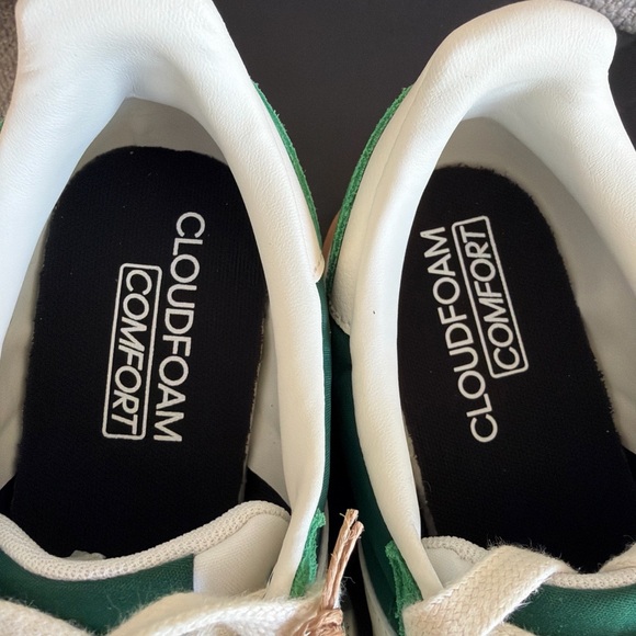 adidas Green and Cream Women’s Sneakers - Picture 6 of 10